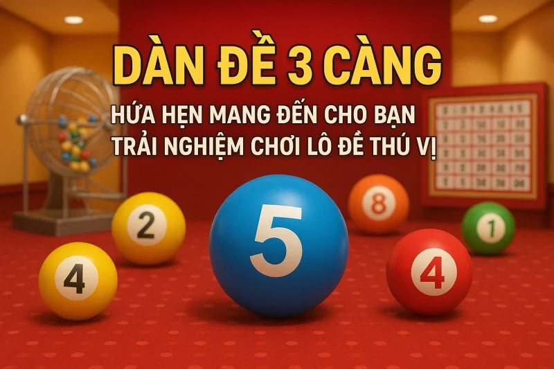 Dàn đề 3 càng hứa hẹn mang đến cho bạn trải nghiệm chơi lô đề thú vị